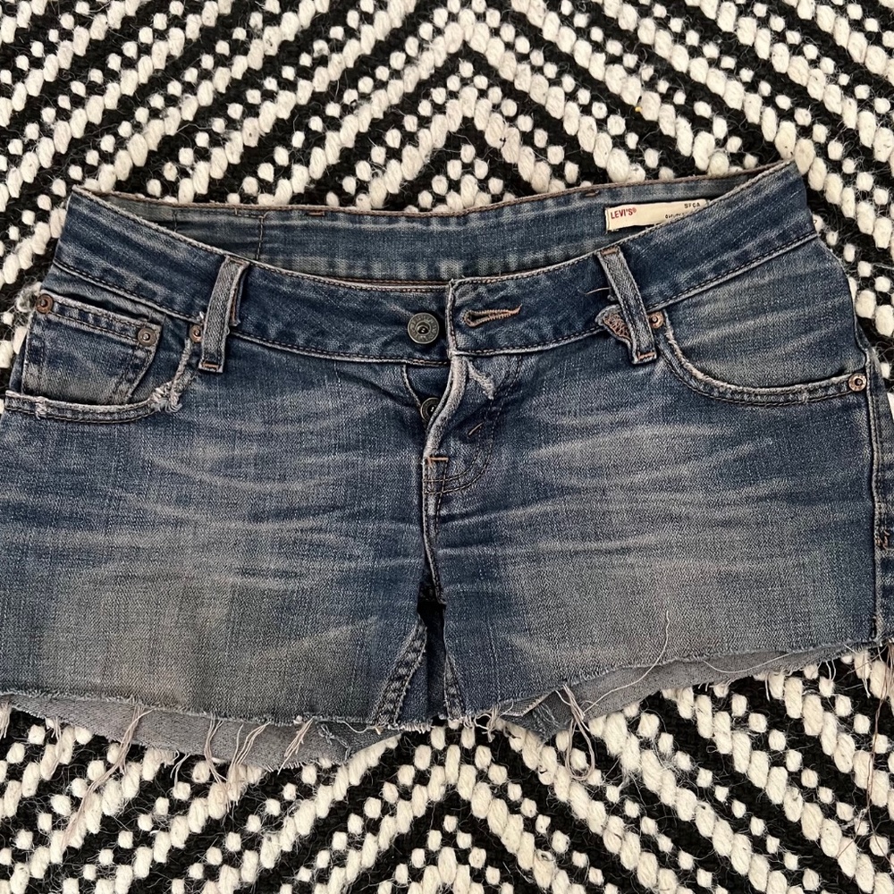 Vintage Levi Jeans cut off shorts